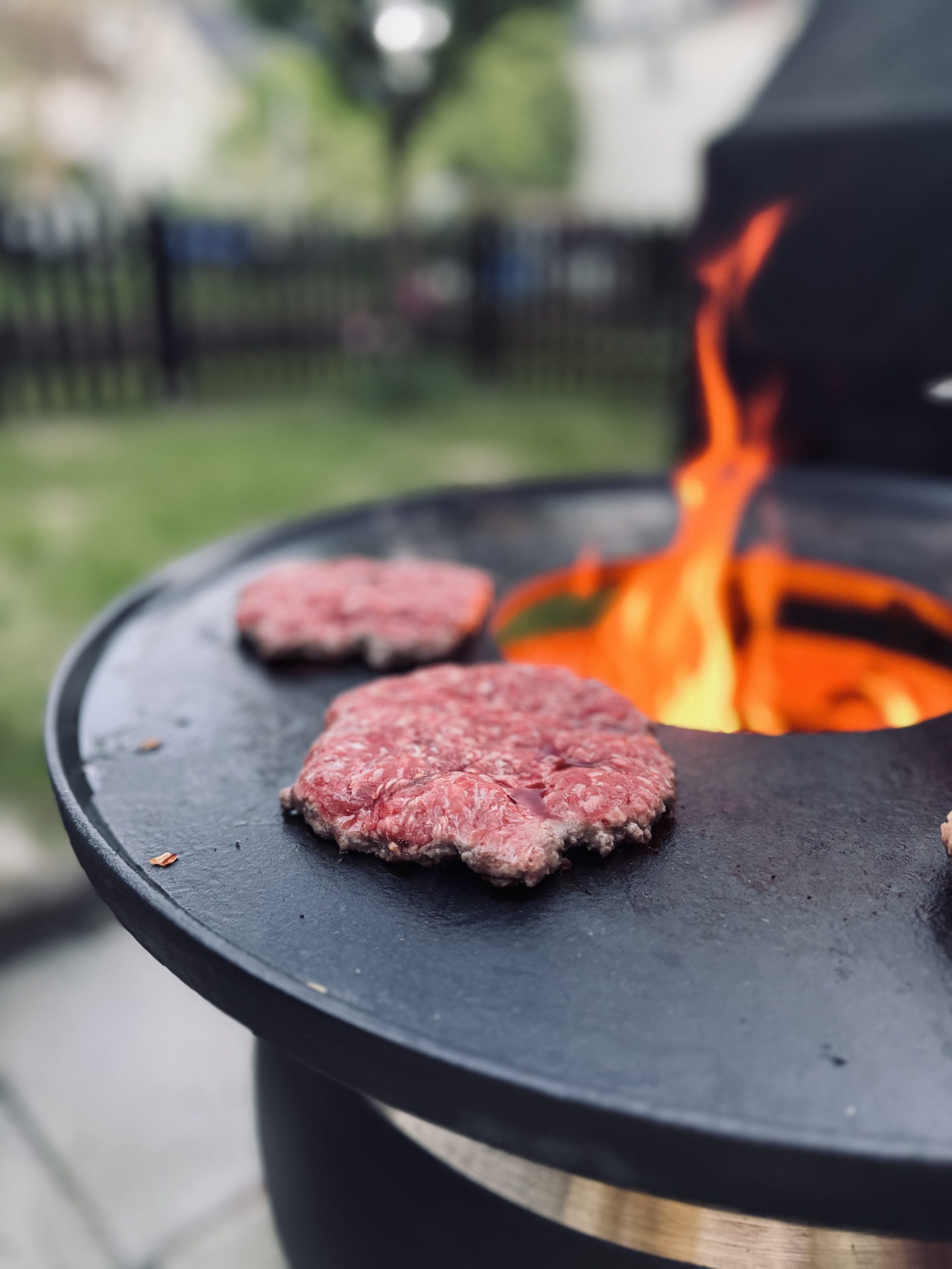 Smash Burger vom Grill