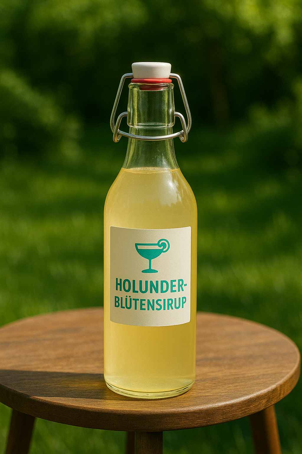 Holunderblütensirup selber machen