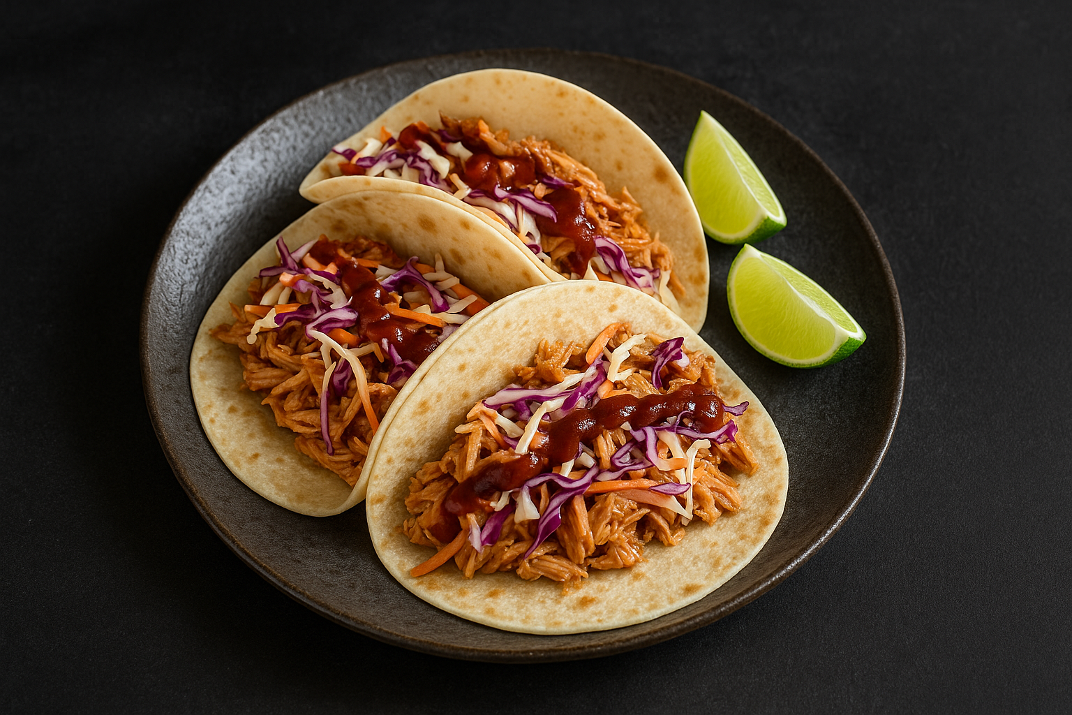 Pulled Chicken Tacos vom Grill – saftig, würzig & in nur 2 Stunden fertig!