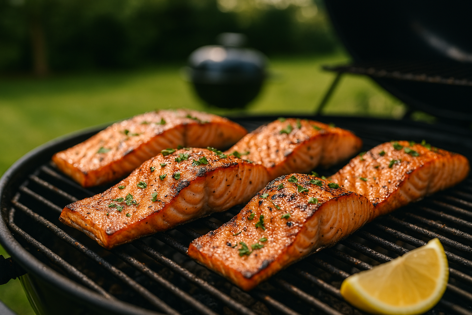 Gegrillter Lachs mit Zitronen-Dill-Butter Rezept – Saftig & Aromatisch