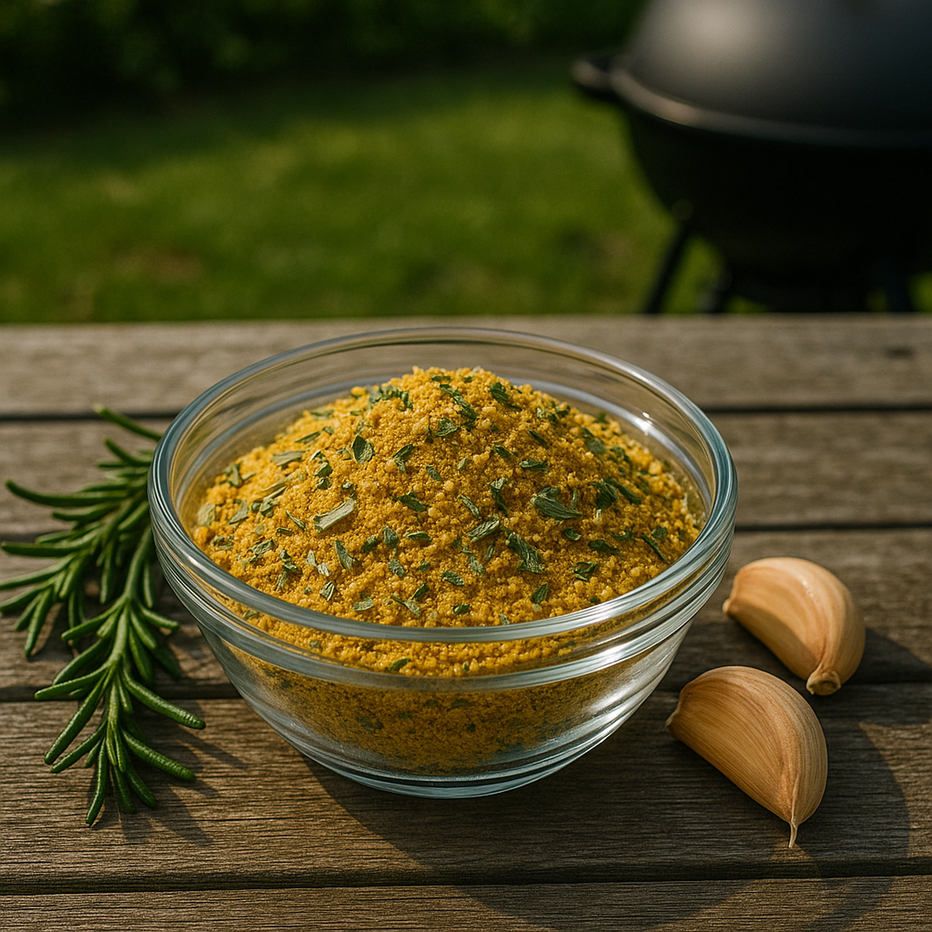 Senf-Kräuter Rub Rezept – Würzig, aromatisch & vielseitig