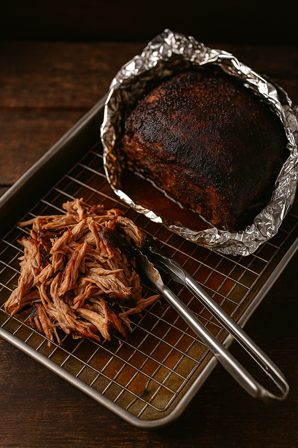 pulled pork gasgrill texas krücke – schneller & saftig mit BBQ Raucharoma